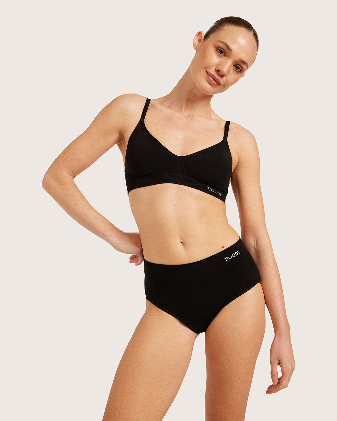 Period & Leak Proof - Full Briefs - Moderate - Heavy - Black