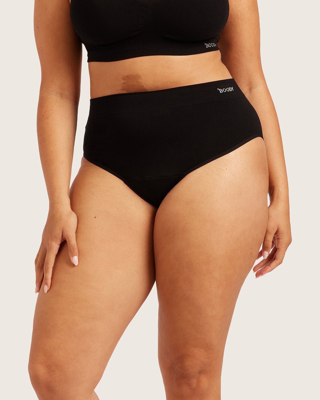 Period & Leak Proof - Full Briefs - Moderate - Heavy - Black