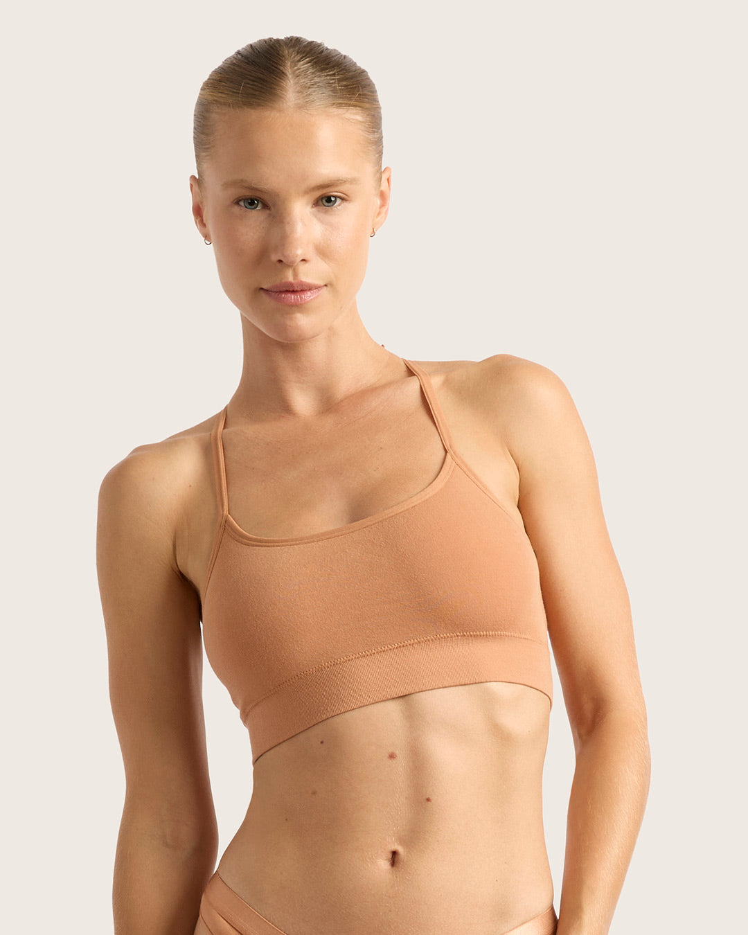 LYOLYTE Racerback Bralette - Dune