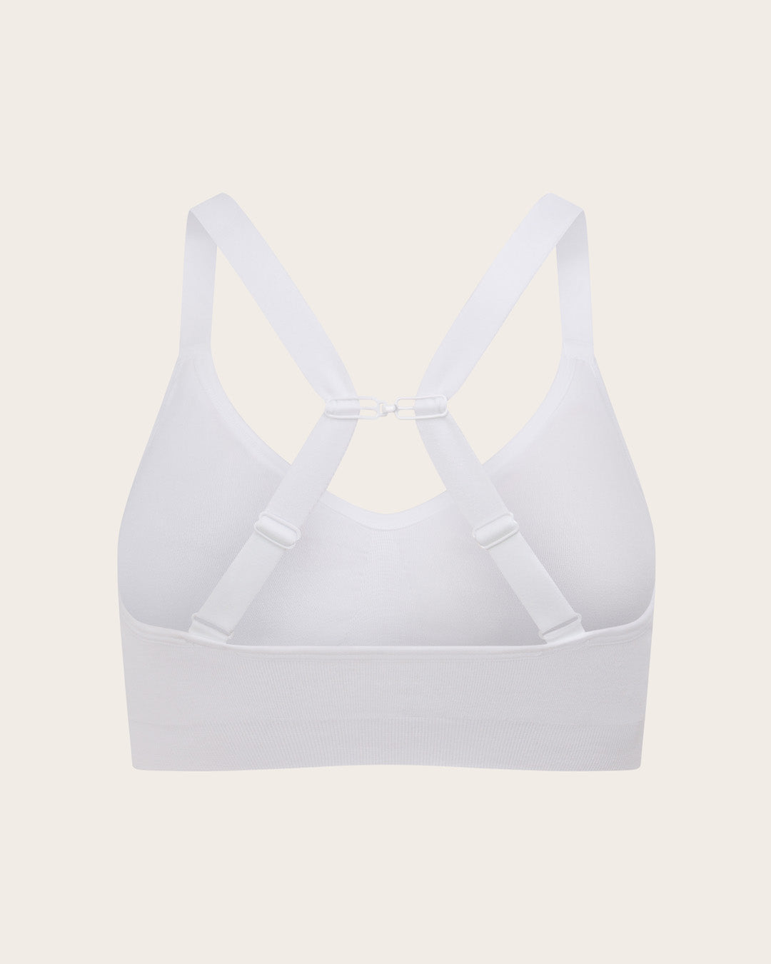 Wireless Full Bust T-Shirt Bra - White