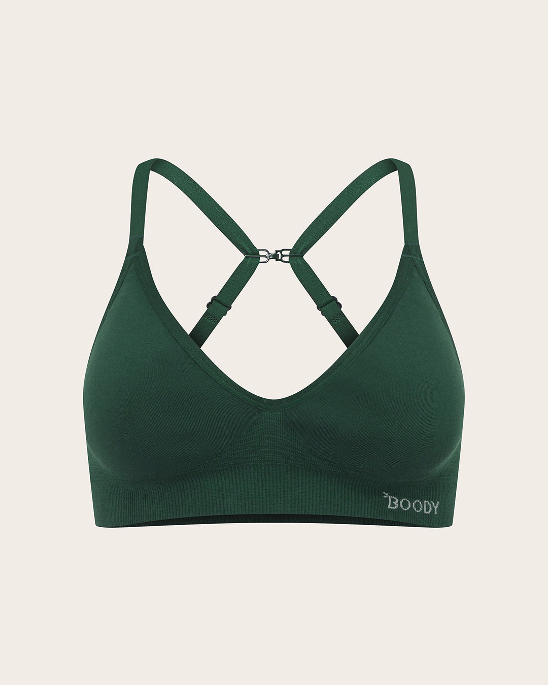 Wireless T-Shirt Bra - Emerald Green