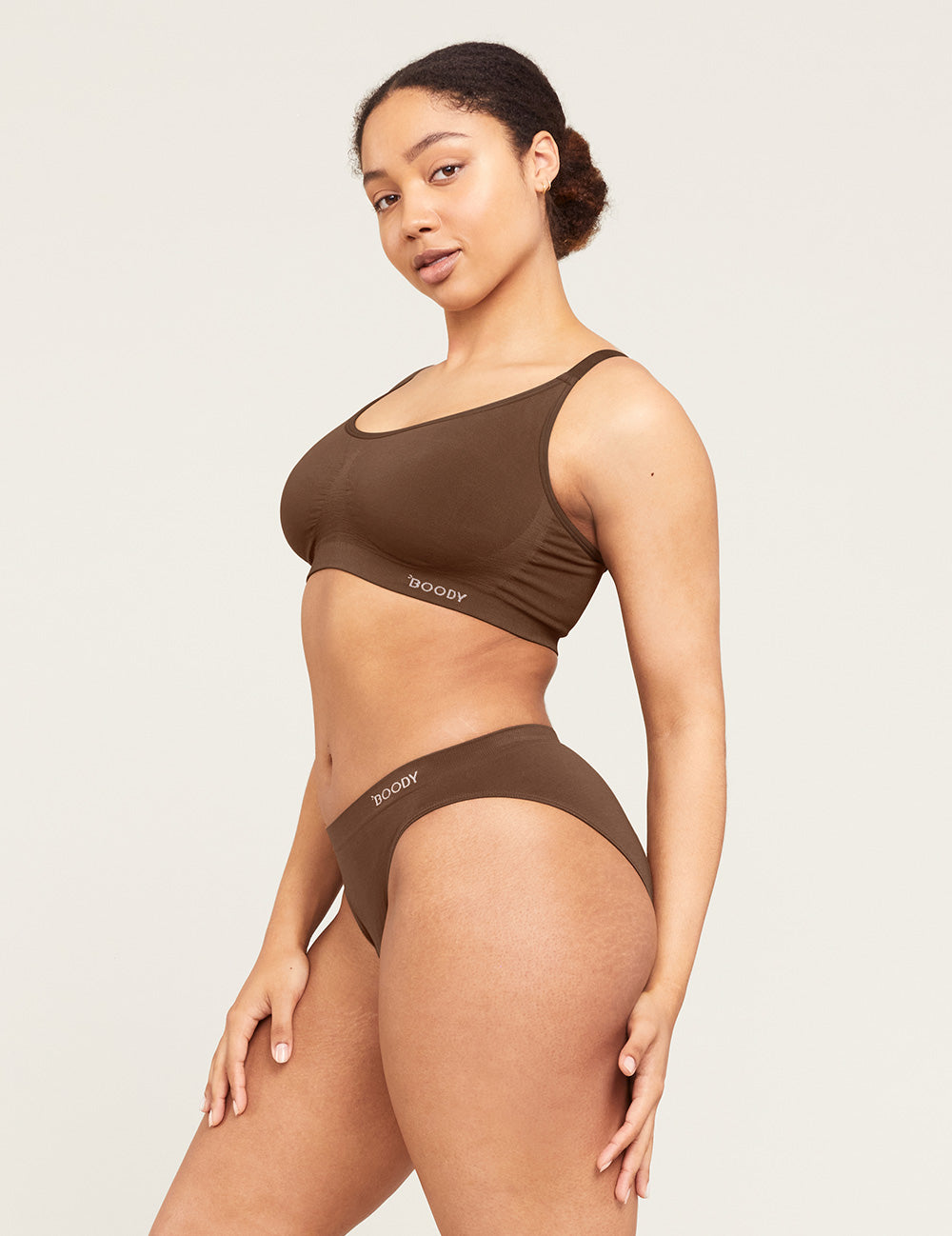 Full Bust Wireless Bra - Clove