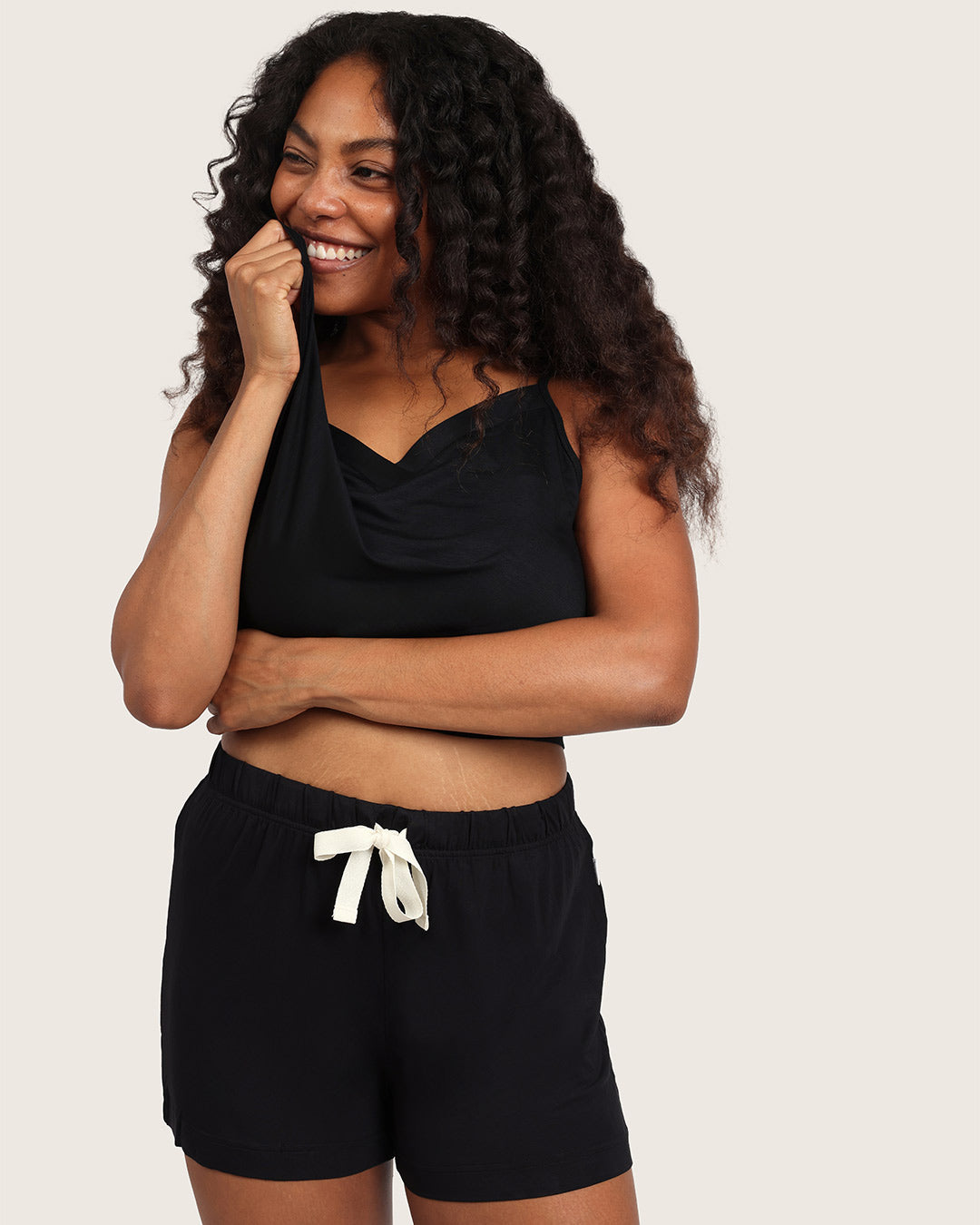 Goodnight Sleep Shorts - Black