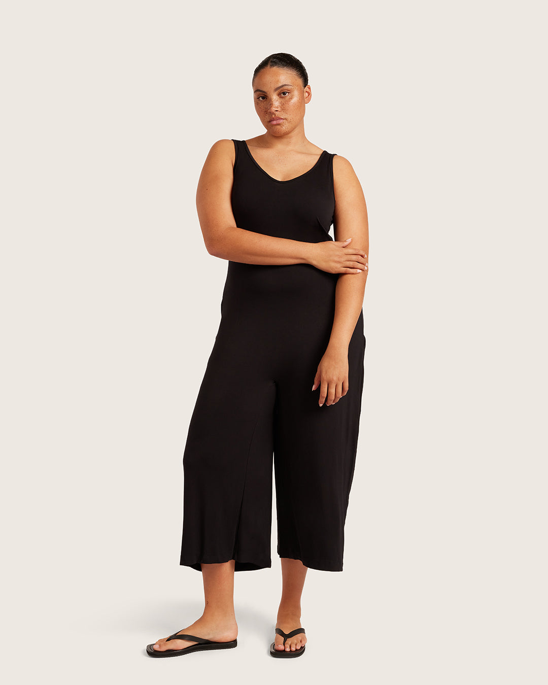 Long Jumpsuit - Black