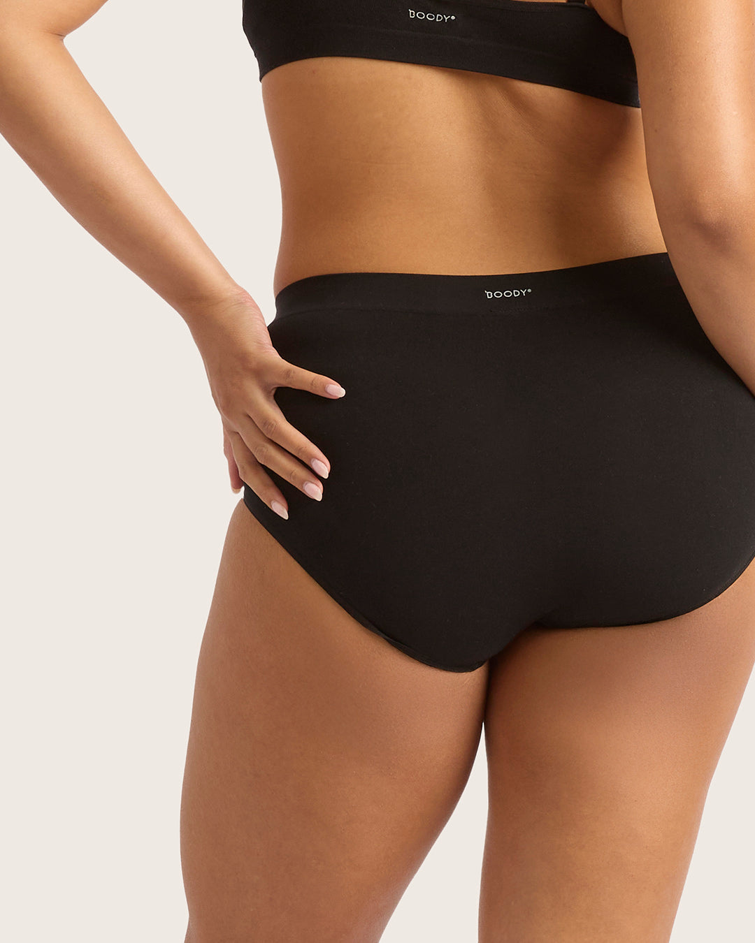 LYOLYTE Full Low Leg Briefs - Black