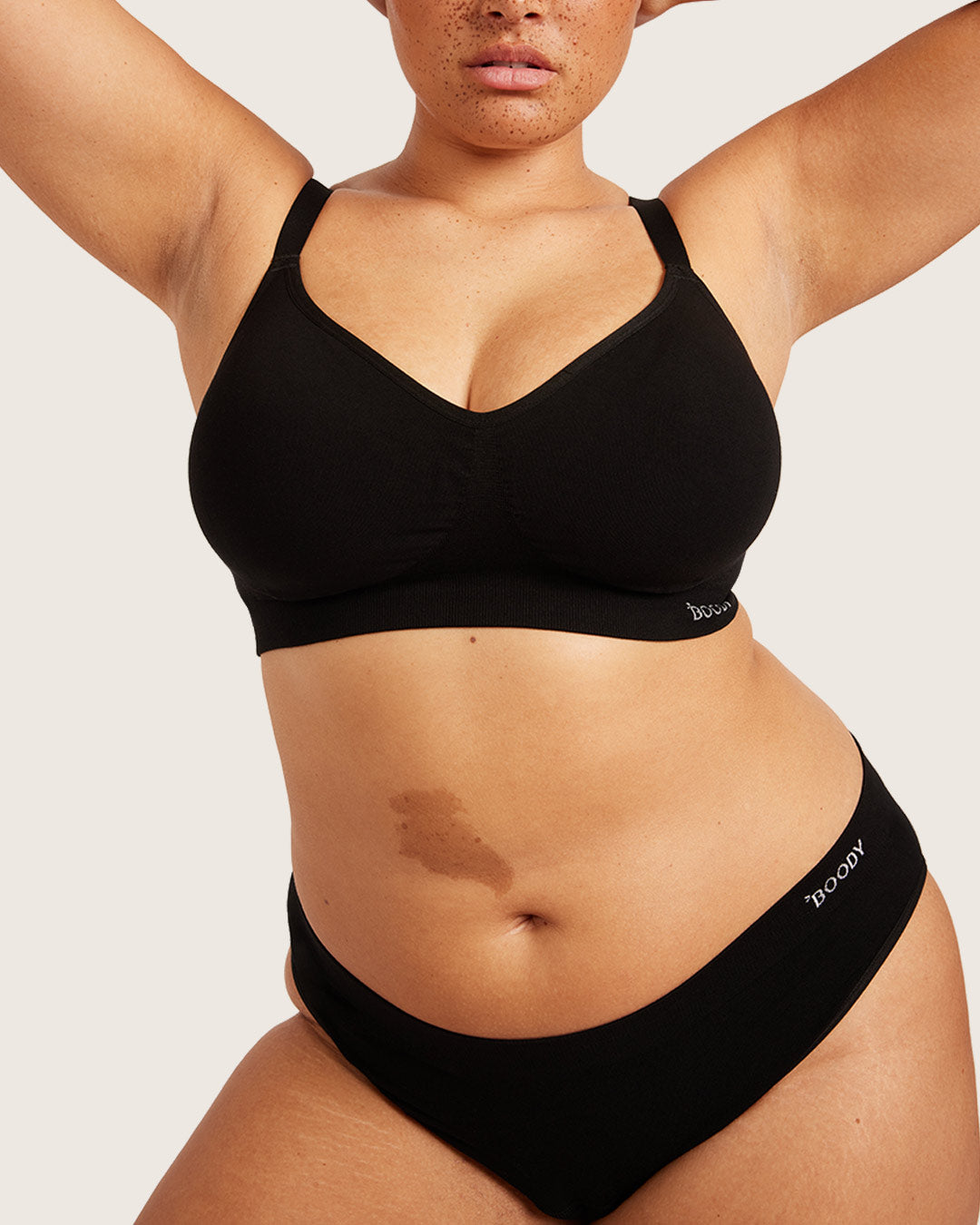 Period & Leak Proof - Full Briefs - Moderate - Heavy - Black