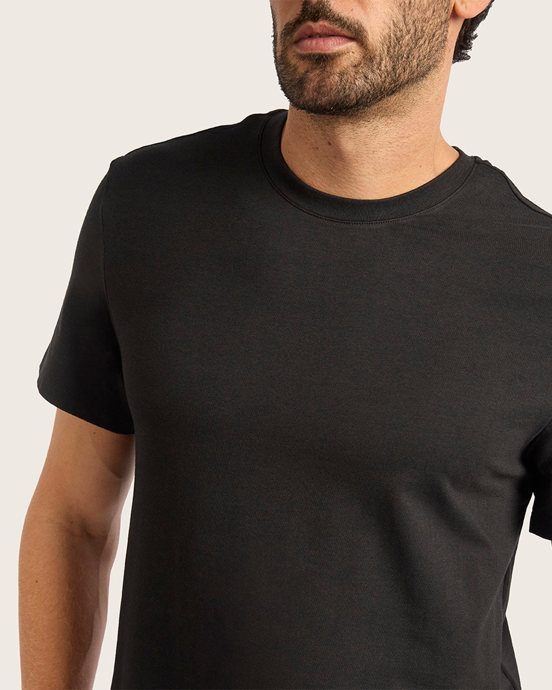 Men's Classic Crew Neck T-Shirt - Black