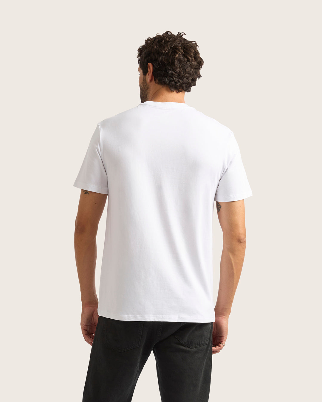Men's Classic Crew Neck T-Shirt - White