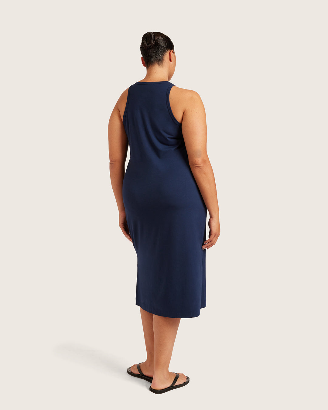 Racerback Dress - Navy