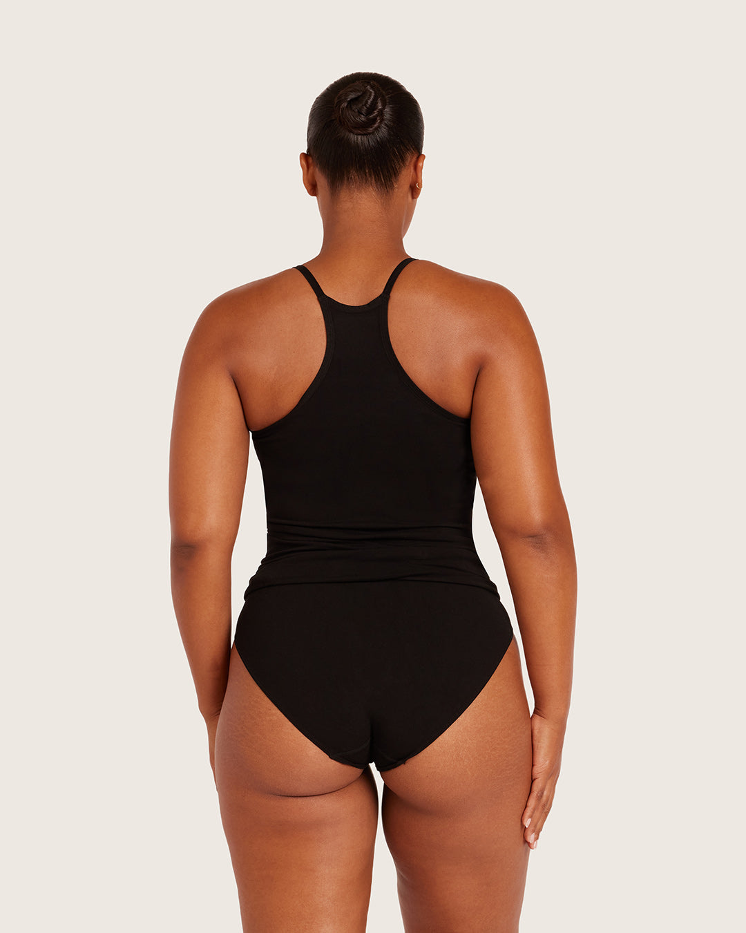 Base Layer Racerback Cami Top - Black