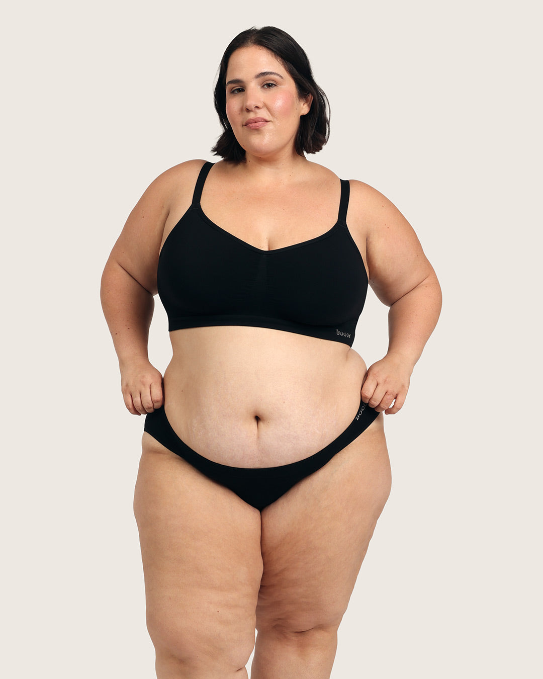 Period & Leak Proof - Classic Bikini - Light - Moderate - Black