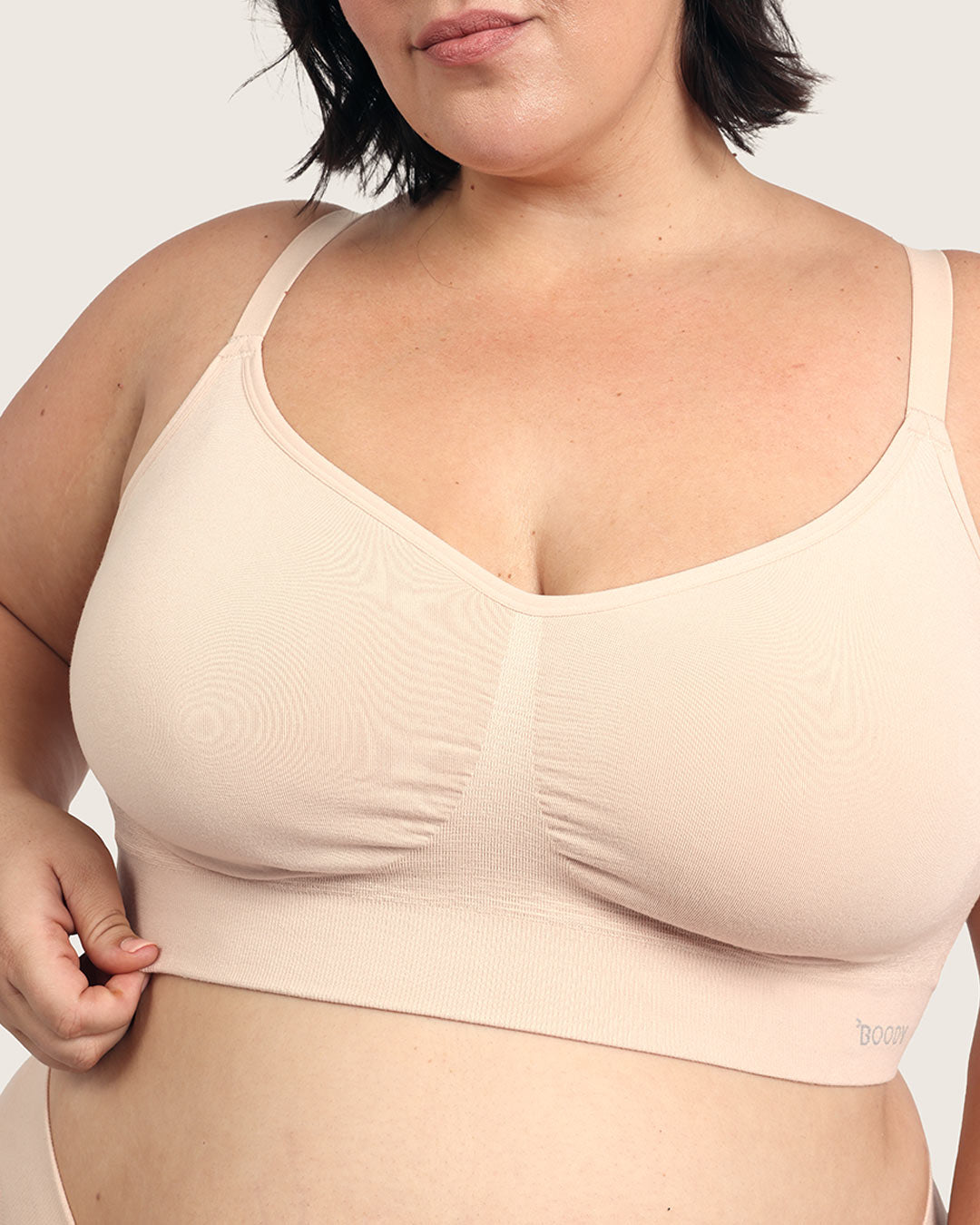 Wireless Full Bust T-Shirt Bra - Shell
