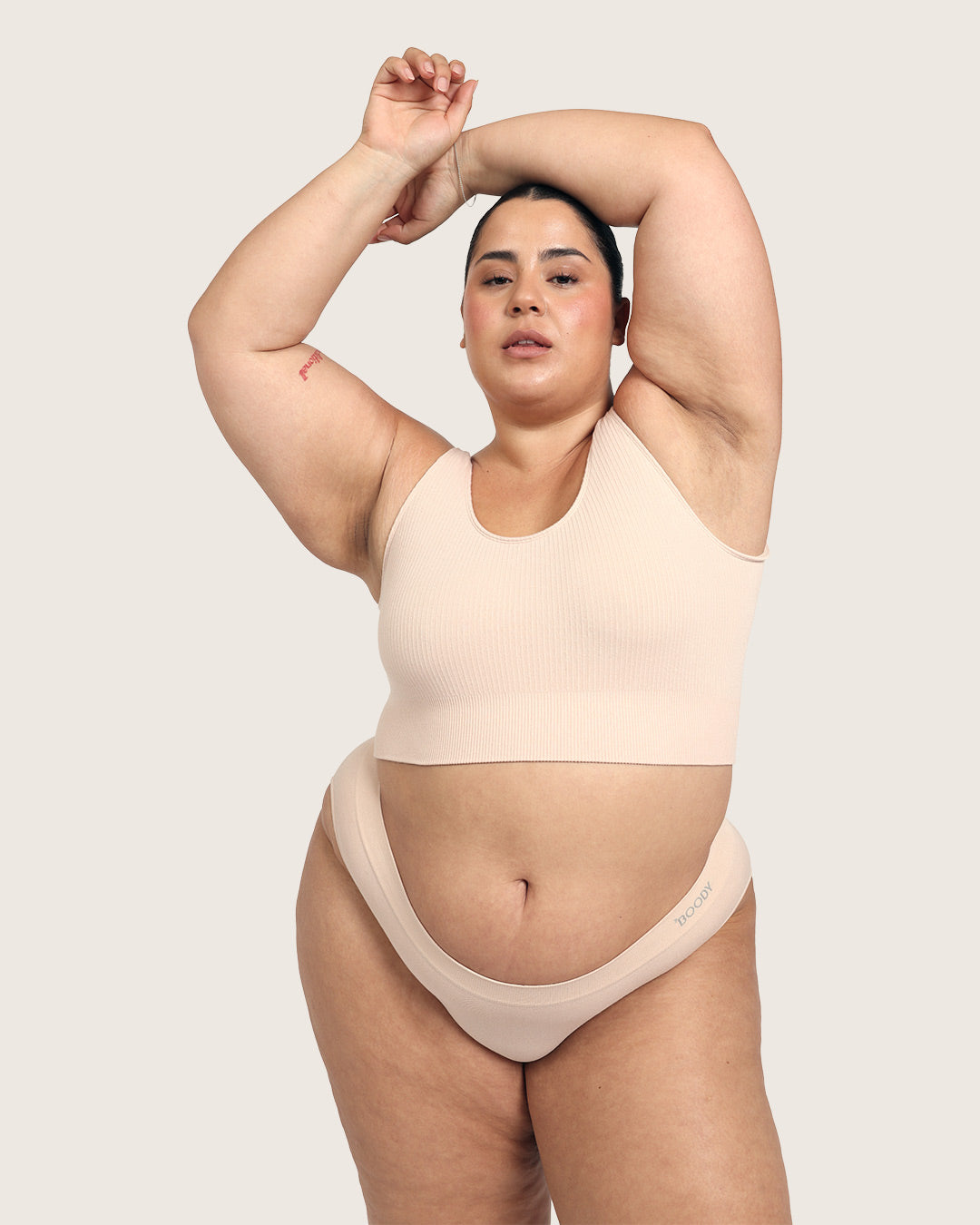 Ribbed Seamfree Crop-Shell