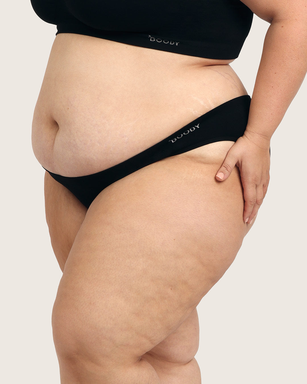 Period & Leak Proof - Classic Bikini - Light - Moderate - Black