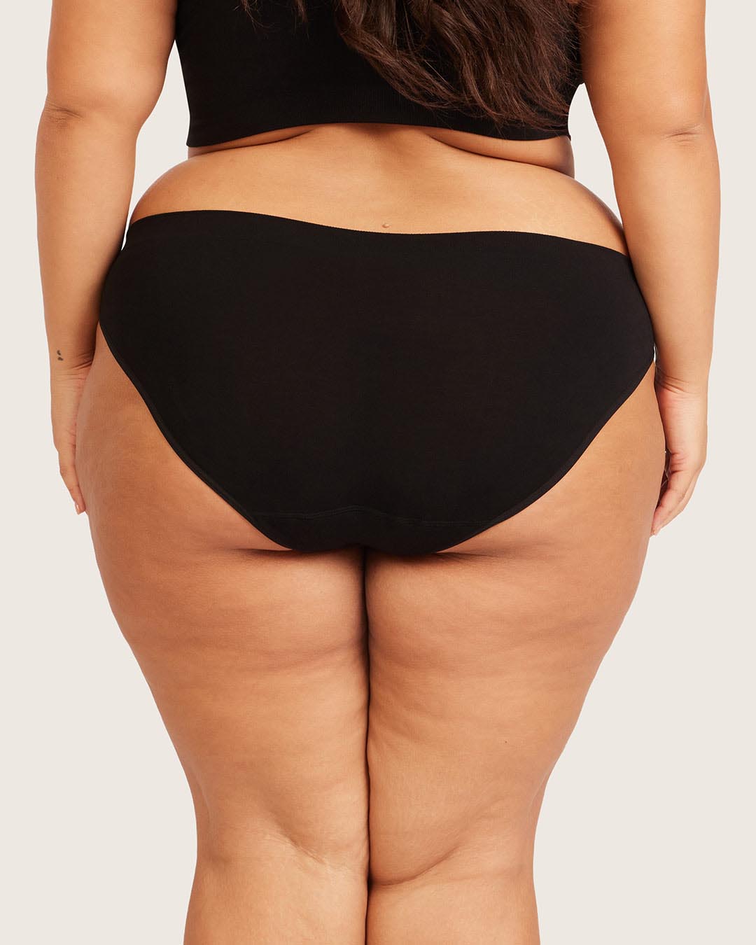 Period & Leak Proof - Classic Bikini - Light - Moderate - Black