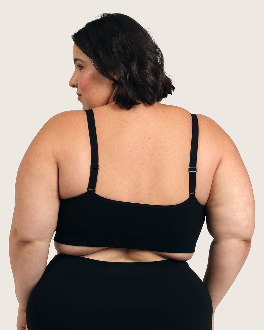 Wireless Maternity Bra - Black