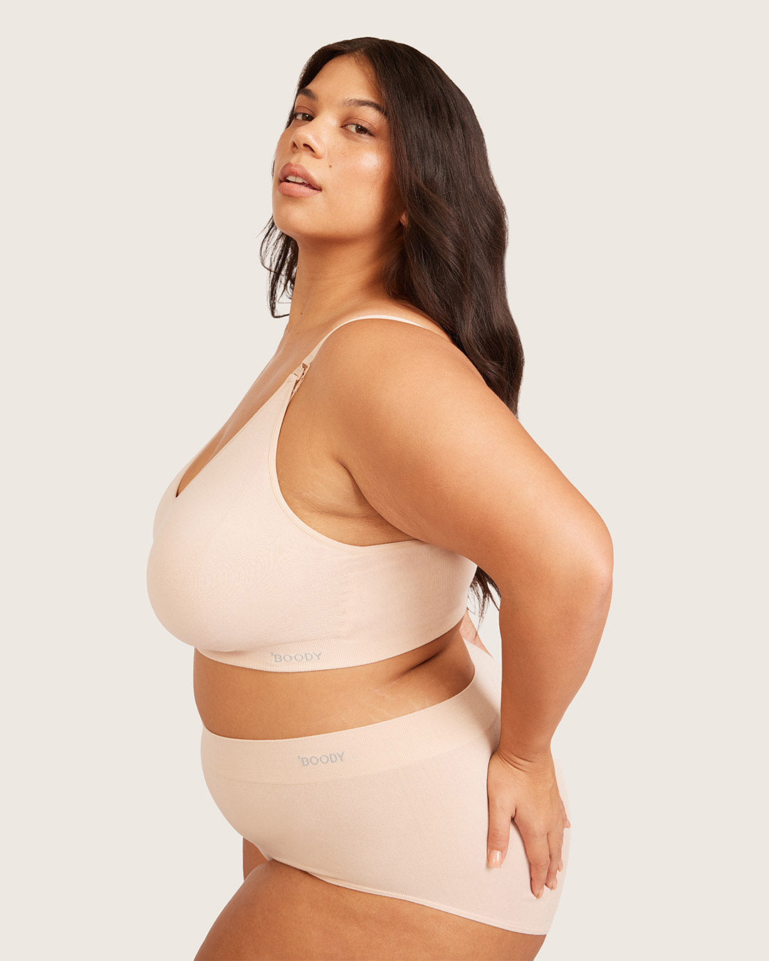 Wireless Maternity Bra - Shell