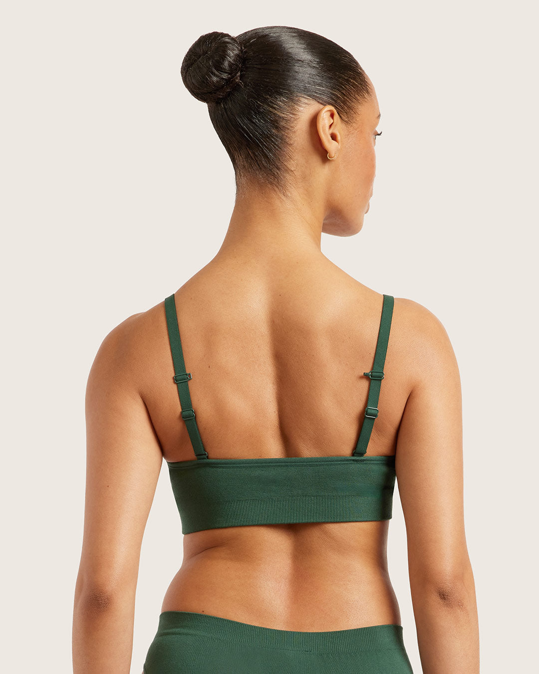 Wireless T-Shirt Bra - Emerald Green
