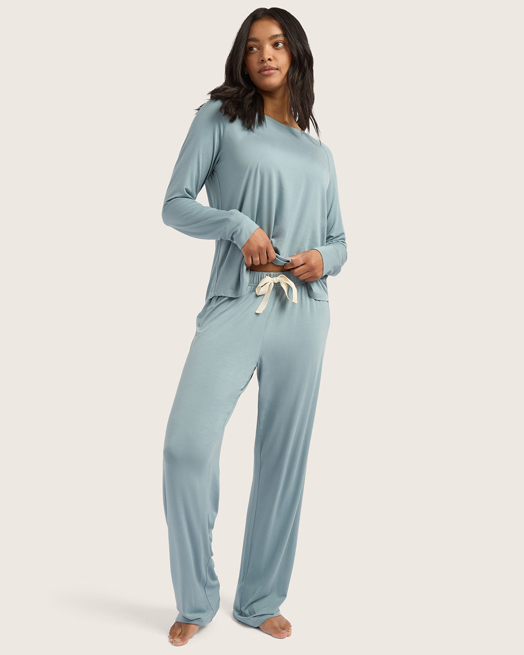 Goodnight Sleep Pants - Mineral Blue