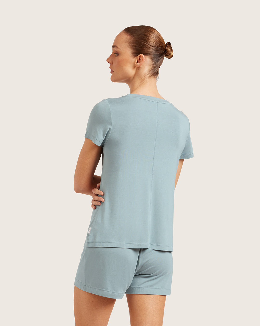 Goodnight Sleep Tee - Mineral Blue