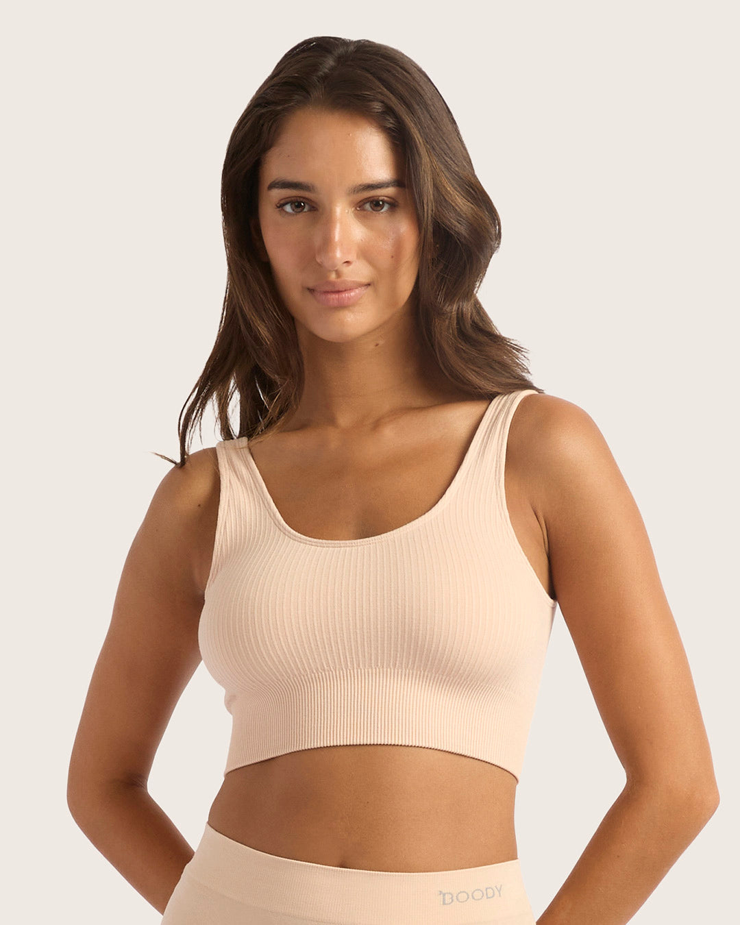 Ribbed Seamfree Crop-Shell