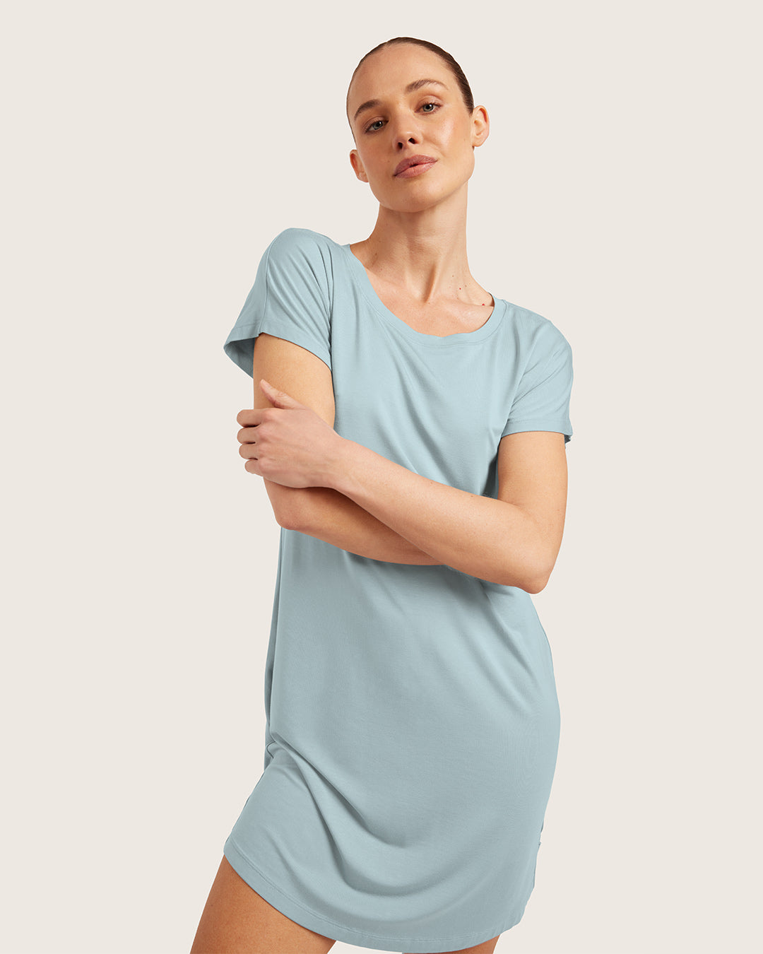 Goodnight Nightdress - Mineral Blue