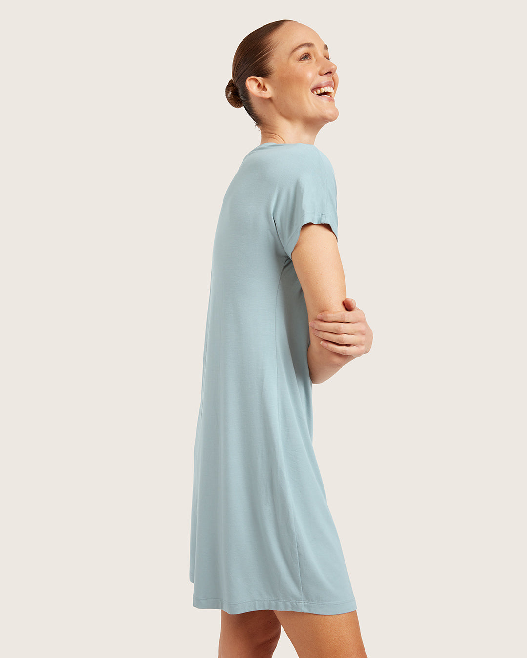 Goodnight Nightdress - Mineral Blue