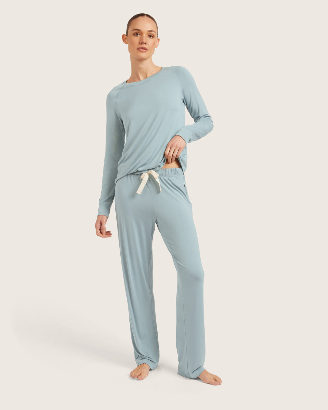 Goodnight Sleep Pants - Mineral Blue