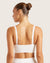 Full Bust Wireless Bra - White