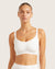 Full Bust Wireless Bra - White