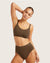 Full Bust Wireless Bra - Clove