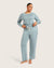 Goodnight Sleep Pants - Mineral Blue
