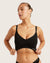 Wireless Full Bust T-Shirt Bra - Black