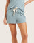Goodnight Sleep Shorts - Mineral Blue