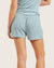 Goodnight Sleep Shorts - Mineral Blue