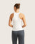 Women's Ribbed Racerback Tank - White