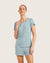 Goodnight Sleep Tee - Mineral Blue