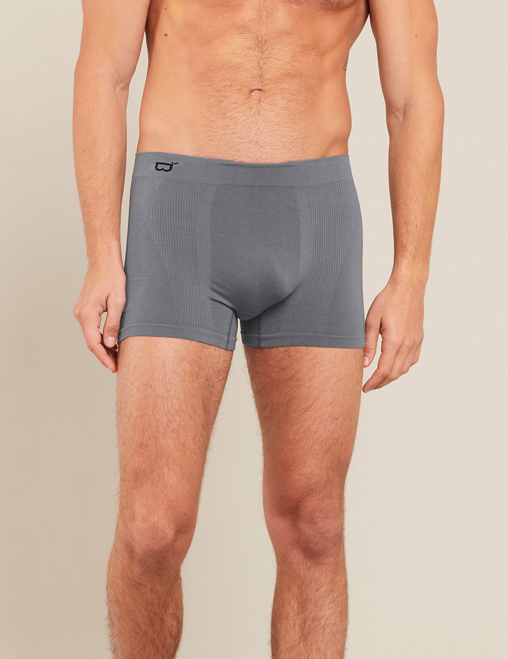 Men's Seamfree Boxer Briefs - Charcoal