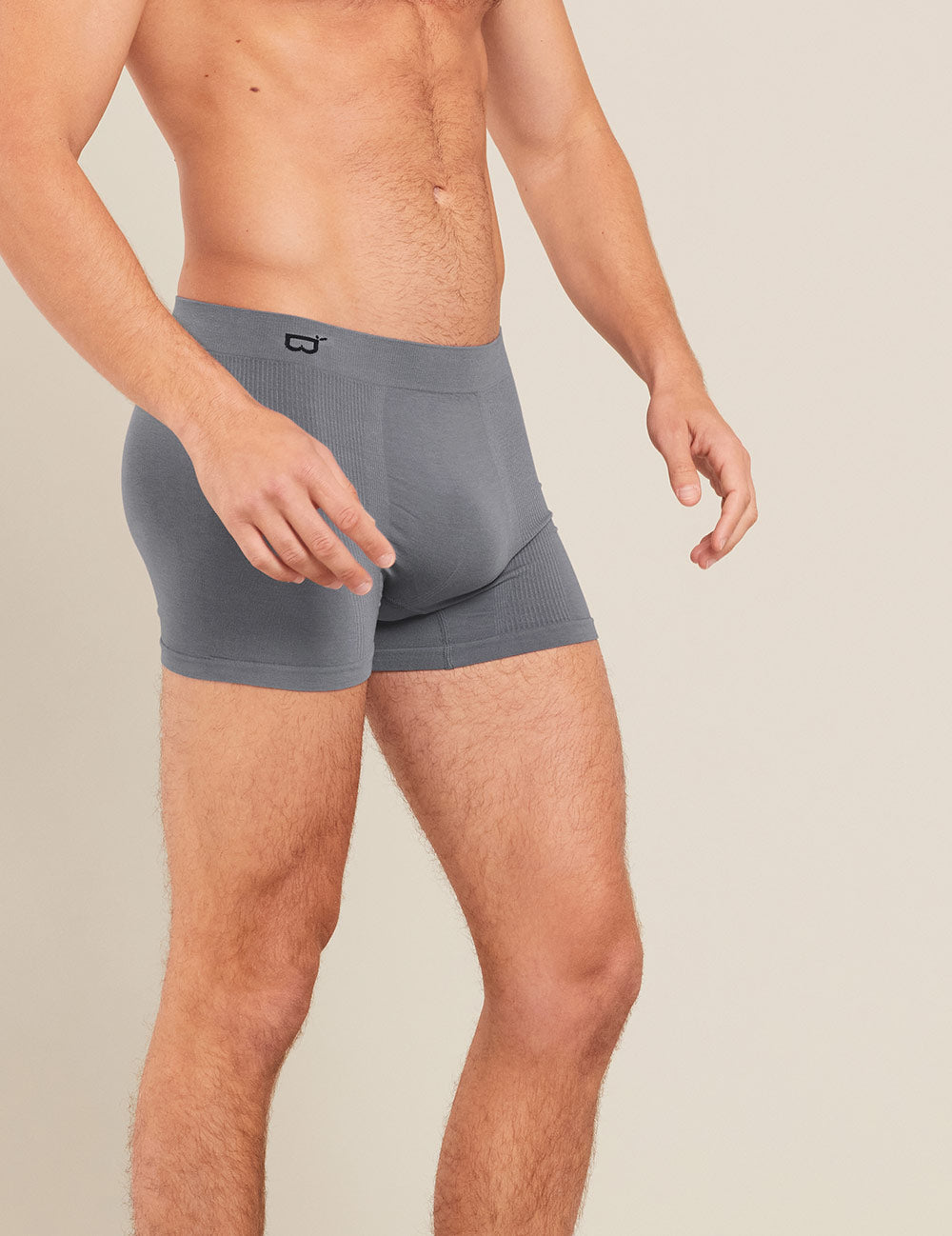 Men's Seamfree Boxer Briefs - Charcoal