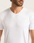 Men's V-Neck T-Shirt - White