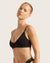 LYOLYTE Triangle Bralette - Black