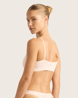 LYOLYTE Triangle Bralette - Powder Pink