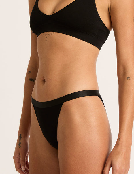 LYOLYTE Hi-Cut Bikini - Black