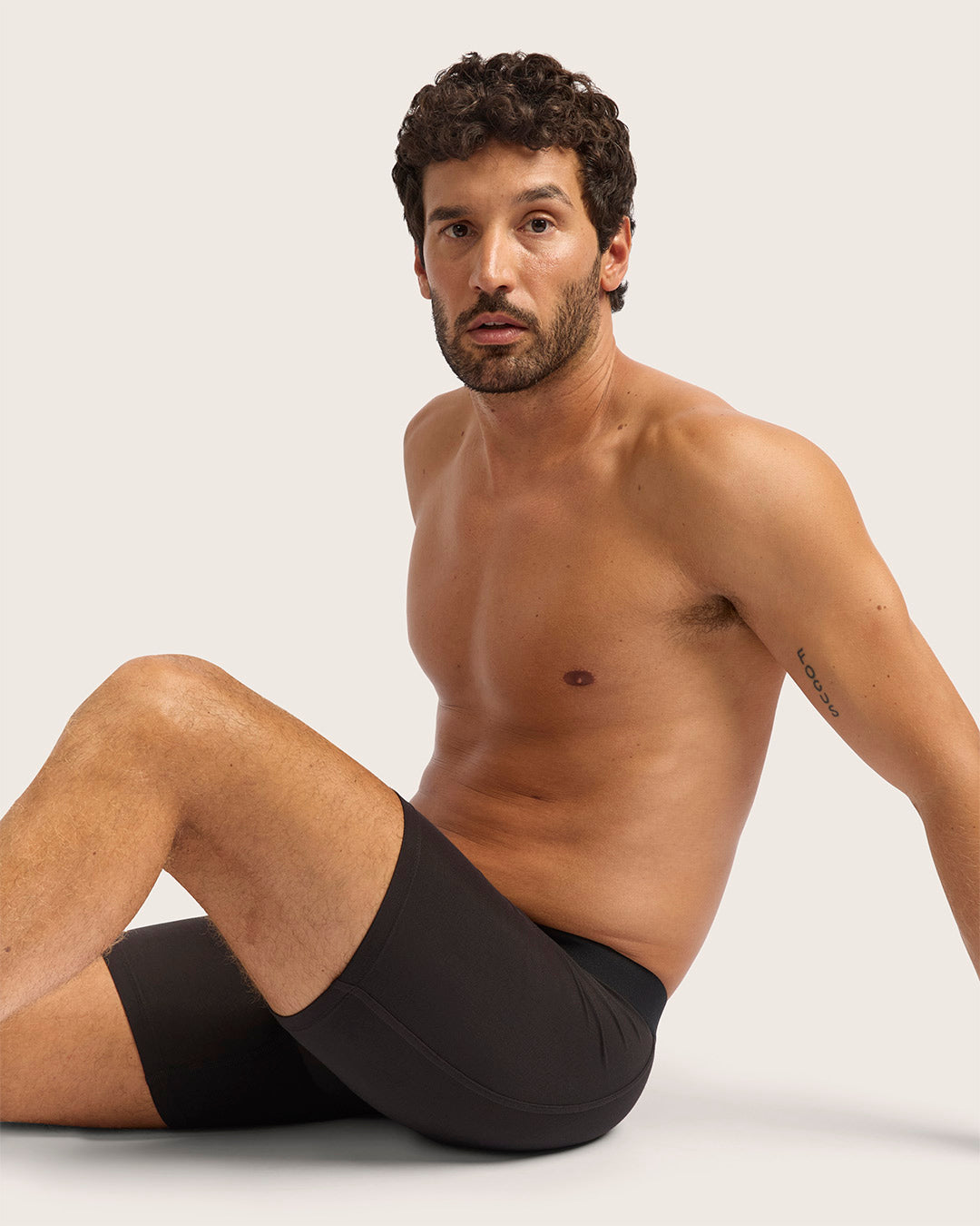Men's Everyday Long Boxers - Black