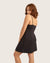 Goodnight Slip Sleep Dress - Black