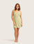 Goodnight Slip Sleep Dress - Sage