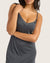 Goodnight Slip Sleep Dress - Storm