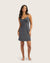 Goodnight Slip Sleep Dress - Storm