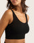 Ribbed Seamfree Crop - Black