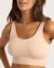 Ribbed Seamfree Crop - Shell